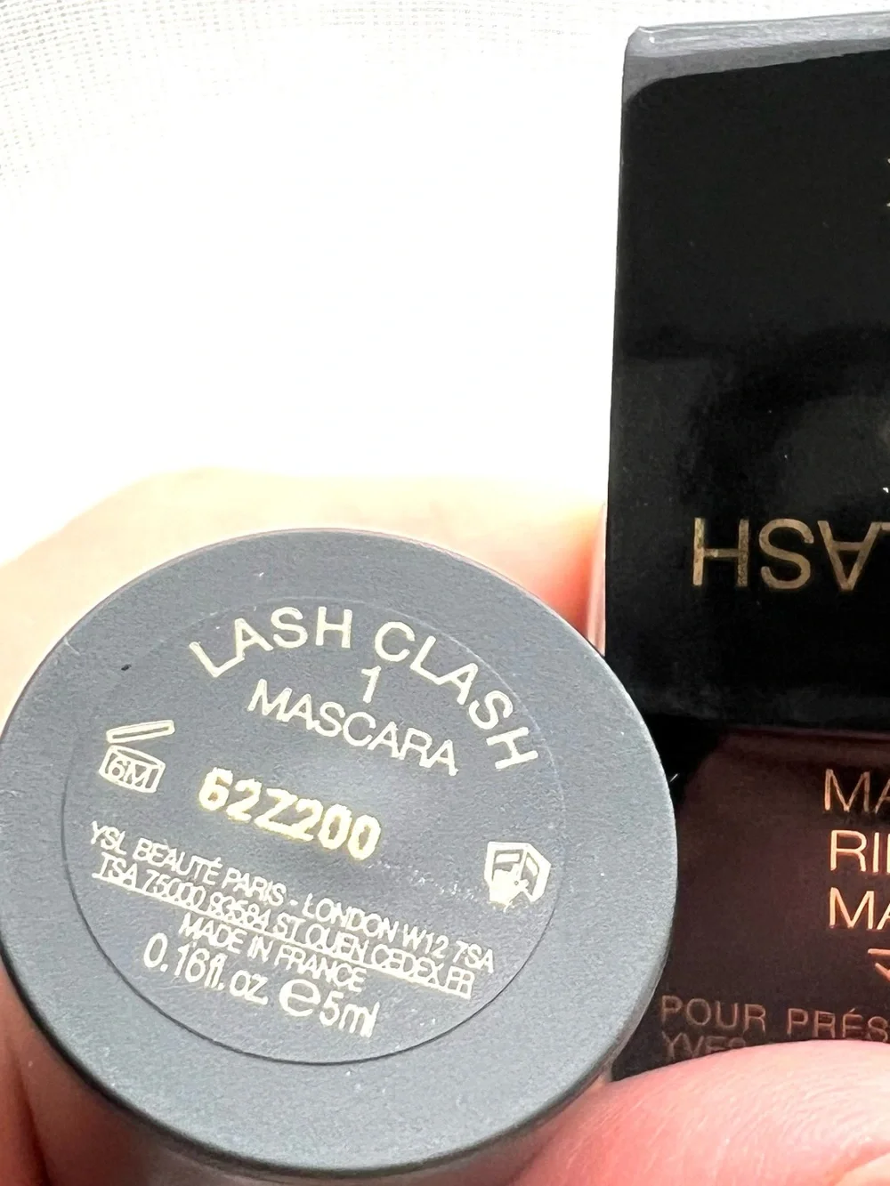 NIB YSL Lash Clash Mascara 5ml Noir Black